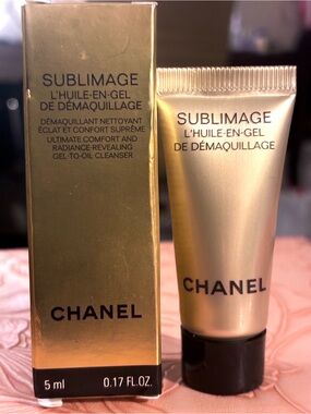 Ultra Creamy CHANEL SUBLIMAGE L’HUILE-EN-GEL DE DÉMAQUILLAGE 5ml